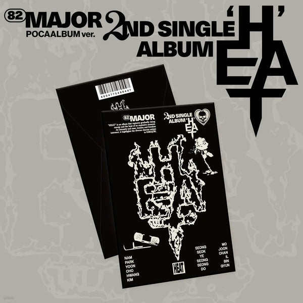[82 May] 82MAJOR - Single Album Vol. 2: HEAT (POCA Ver.) / 82MAJOR (82메이저) - 싱글앨범 2집 : HEAT [POCA ver.]