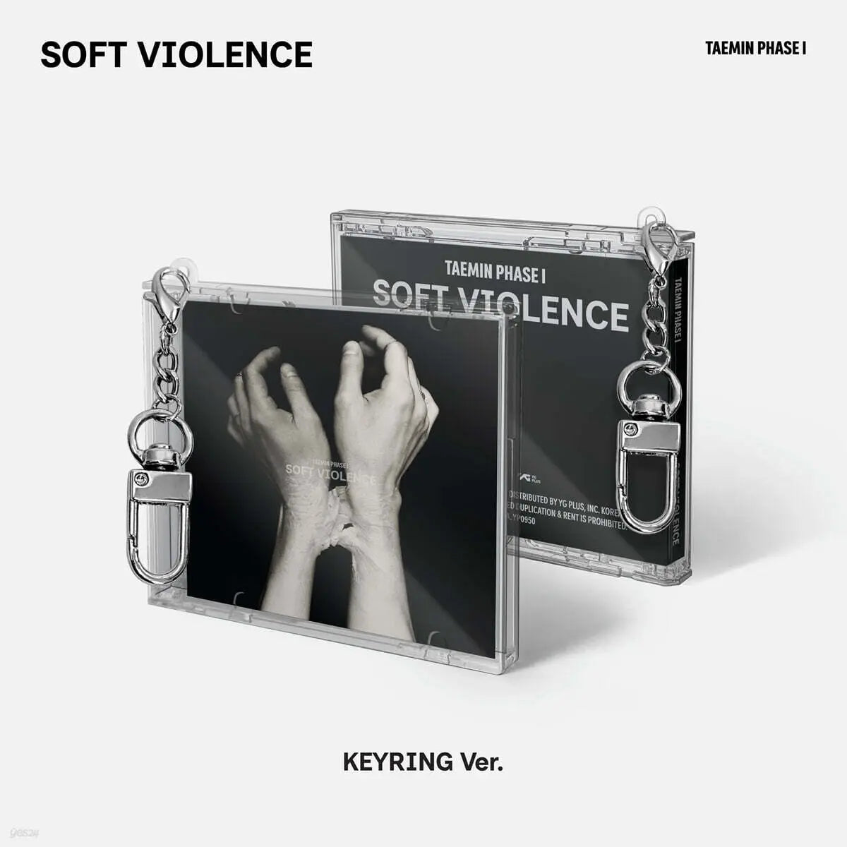 [TAEMIN] TAEMIN - PHASE I : Soft Violence [KEYRING Ver.] / 태민 (TAEMIN) - PHASE I : Soft Violence [KEYRING Ver.]
