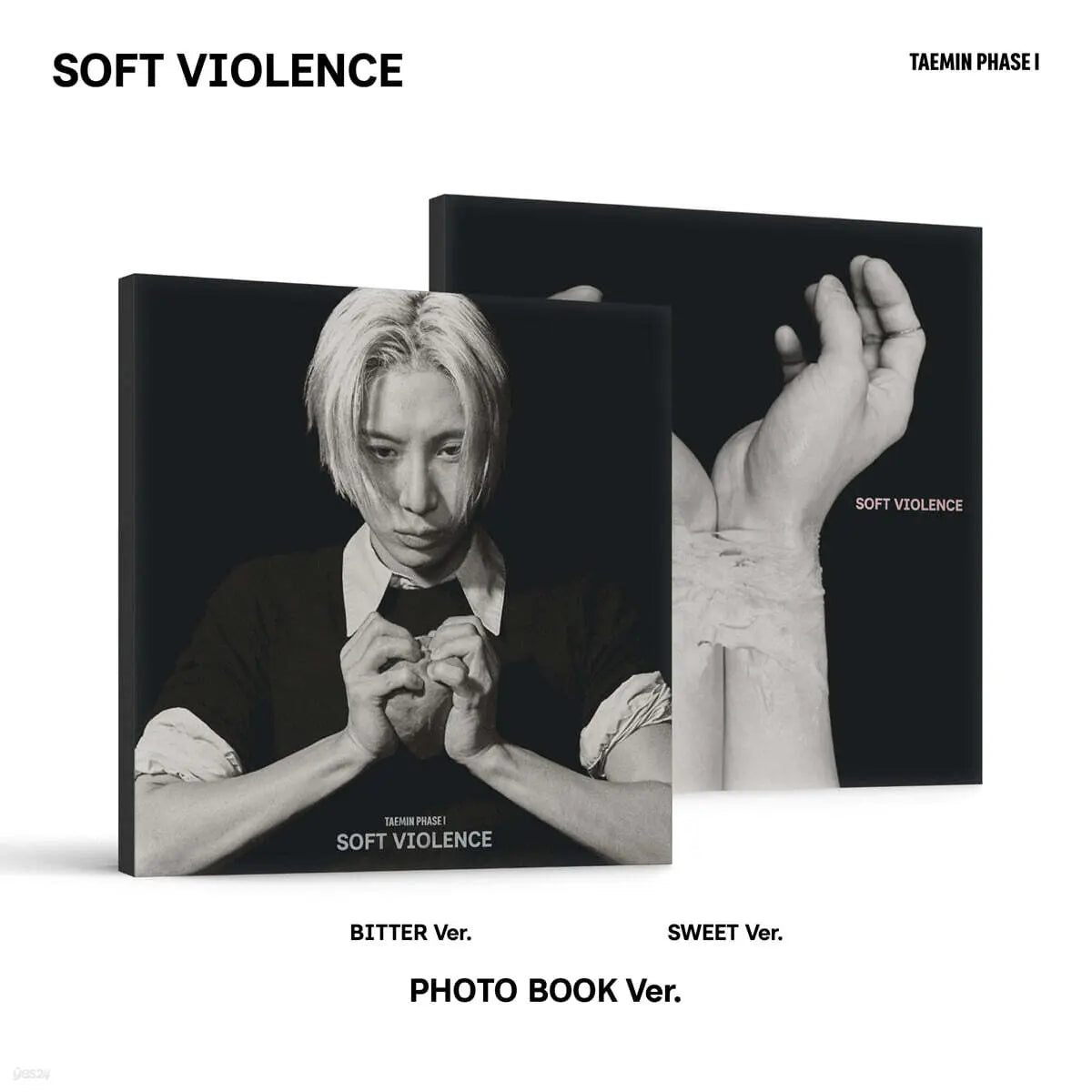 [TAEMIN] Taemin - Phase I: Soft Violence (Photobook Ver.) / 태민 (TAEMIN) - PHASE I : Soft Violence [PHOTO BOOK Ver.][2종 SET]