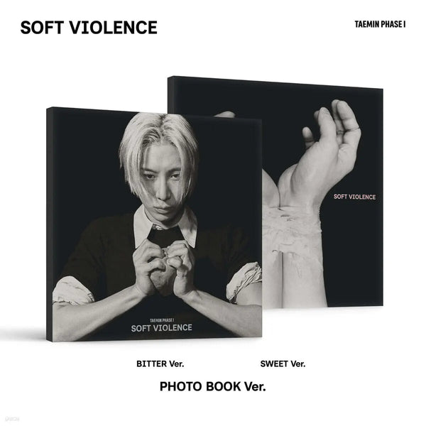 [TAEMIN] Taemin - Phase I: Soft Violence (Photobook Ver.) / 태민 (TAEMIN) - PHASE I : Soft Violence [PHOTO BOOK Ver.][2종 SET]