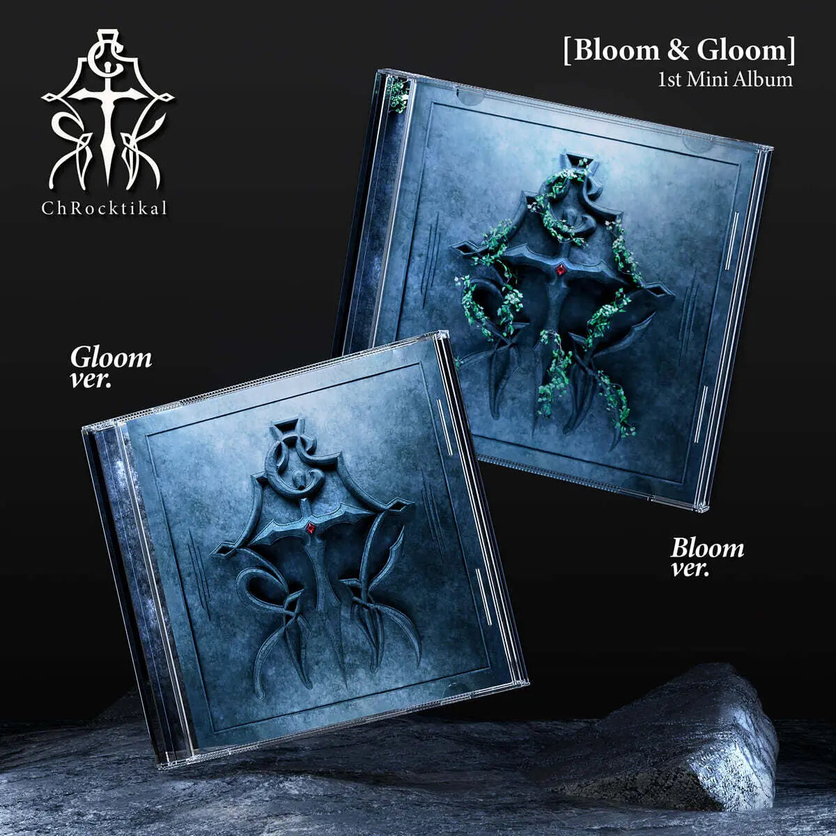 [ChRocktikal] ChRocktikal - Bloom & Gloom (2 Piece Set) / ChRocktikal (크록티칼) - Bloom & Gloom [2종 SET]
