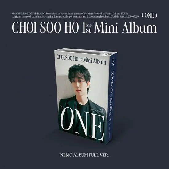 [K-Pop] ONE Mini Album Vol. 1 (Nemo Version) / ONE [미니 1집] [NEMO VER]