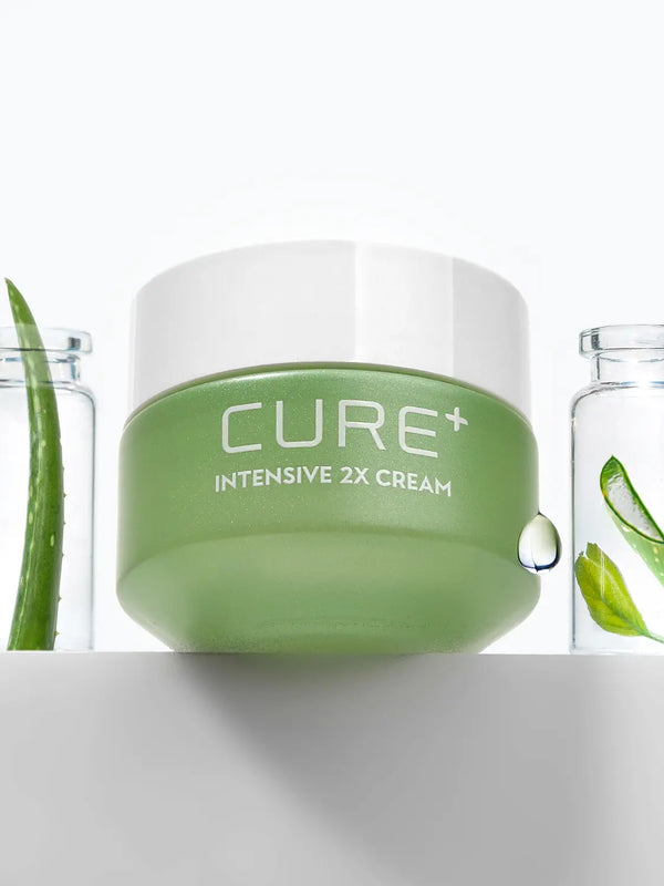 [Kim Jeong Moon Aloe] Kim Jung Moon Aloe La Sence Aloe Cure Intensive 2X Cream 30g / 김정문알로에 라센스 로에 큐어 인텐시브 2X 크림 30 g