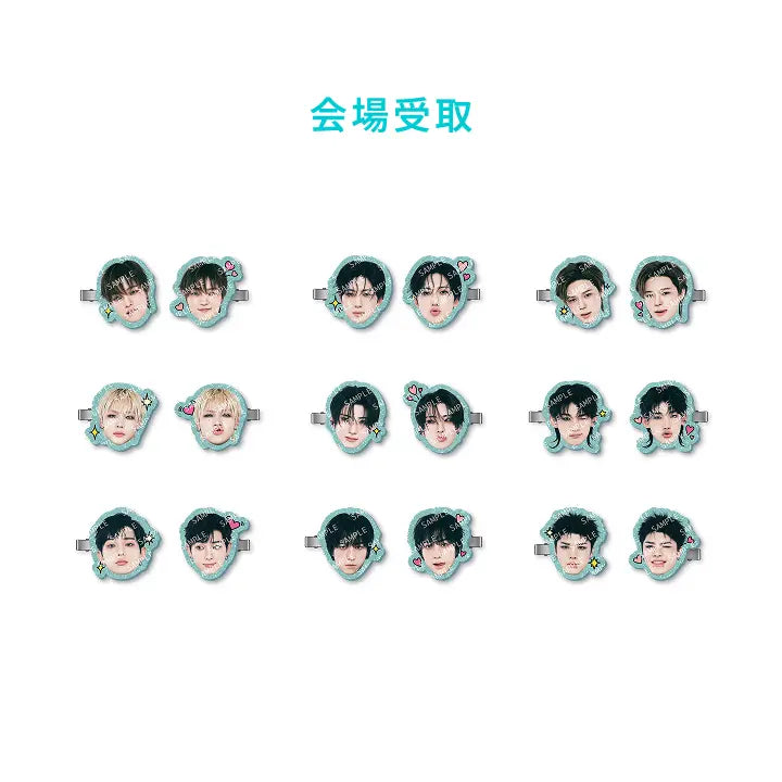 [&TEAM] [BLAZE THE WAY]HAIR CLIP