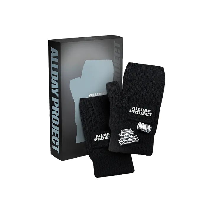 [More Artist] The 1st EP Album 'ALLDAY PROJECT' MERCH ver. FINGERLESS GLOVES