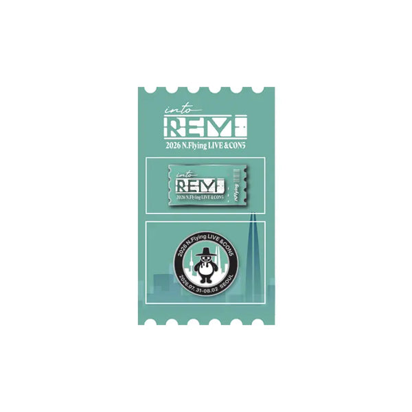 [N.Flying] METAL BADGE SET [SEOUL]
