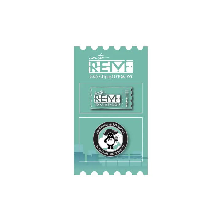 [N.Flying] METAL BADGE SET [DAEGU]