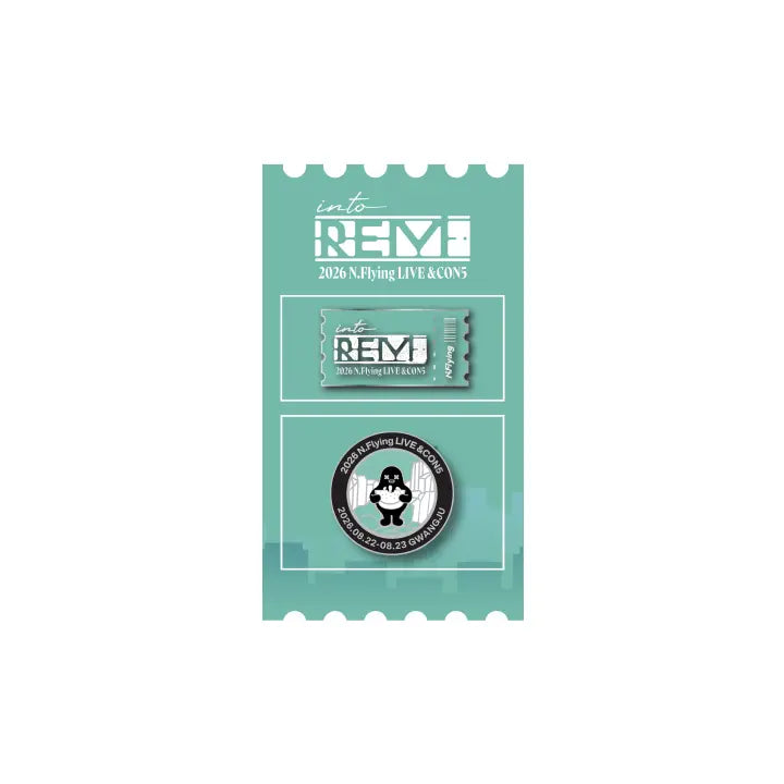 [N.Flying] METAL BADGE SET [GWANGJU]