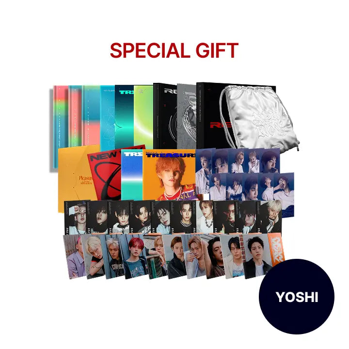 [TREASURE] [SPECIAL GIFT] TREASURE Discography SET (YOSHI)
