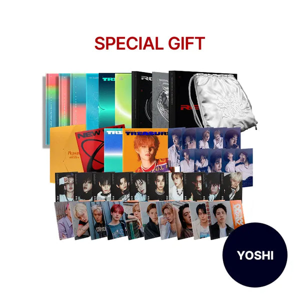 [TREASURE] [SPECIAL GIFT] TREASURE Discography SET (YOSHI)