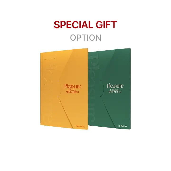 [TREASURE] [SPECIAL GIFT] SPECIAL MINI ALBUM [PLEASURE] [GREEN/YELLOW VER.]