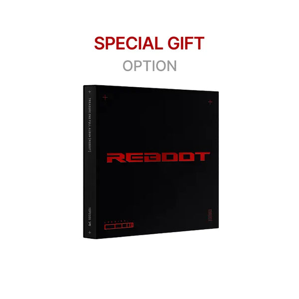 [TREASURE] [SPECIAL GIFT] 2ND FULL ALBUM [REBOOT] DIGIPACK VER.
