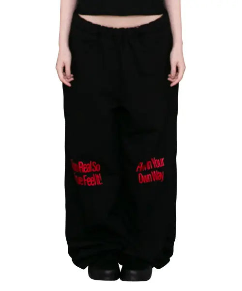 [DURT] MOVE SWEATPANTS (BLACK)