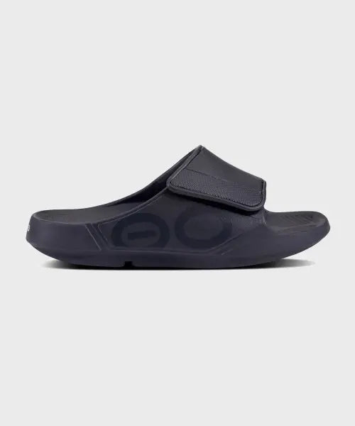 [OOFOS] OOahh Sport Flex Unisex Slides / [OOahh Sport Flex] 블랙 남여공용 슬라이드