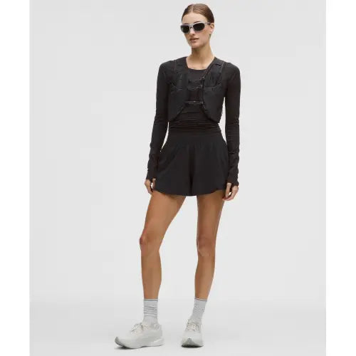 [LULULEMON] Shake It Out High-Rise Running Shorts 2.5inch BLK / 셰이크 잇 아웃 하이라이즈 러닝 쇼츠 2.5inch  BLK