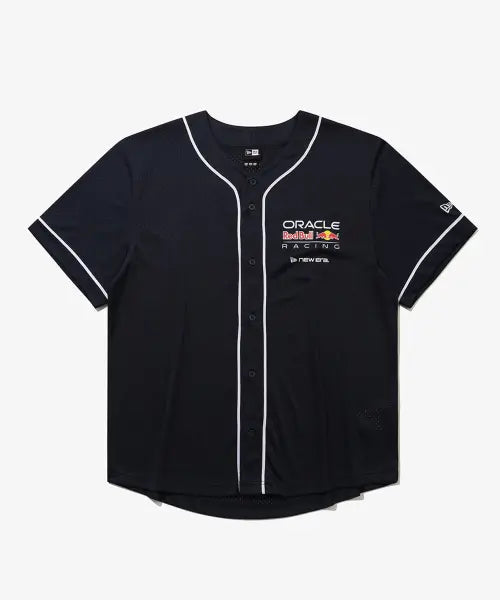 [NEW ERA] AP ORBR MESH SHIRT PS62 NAV / 오라클 레드불 레이싱 메쉬 셔츠 네이비