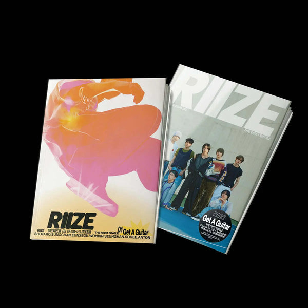 [RIIZE] RIIZE - 1st Single Album: Get A Guitar (Random Version) / 라이즈 (RIIZE) - 싱글앨범 1집 : Get A Guitar [2종 중 1종 랜덤발송]