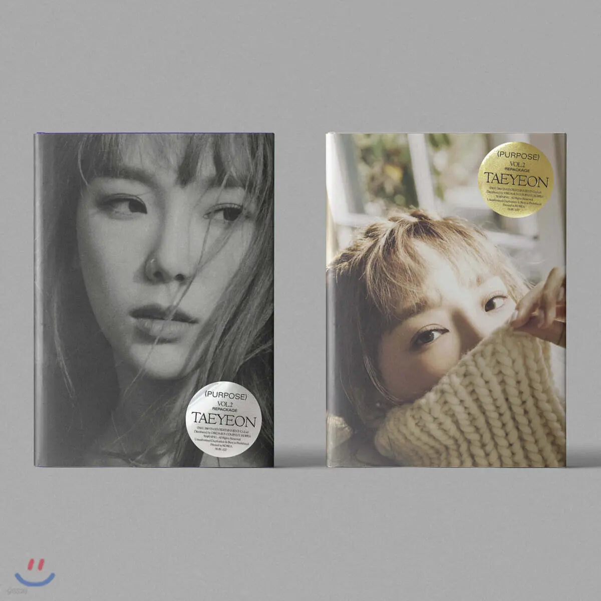 [Taeyeon] Taeyeon - Purpose (2nd Album Repackage) / 태연 (Taeyeon) 2집 리패키지 - Purpose [Purple 또는 Beige 버전 중 랜덤 1종 발송]