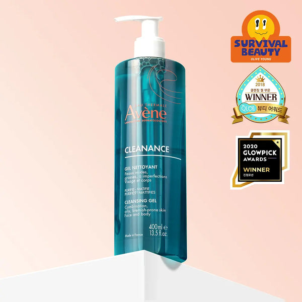[Avene] Avene Cleanance Cleansing Gel 400ml / [피지말끔/약산성] 아벤느 클리낭스 클렌징 젤 400ml