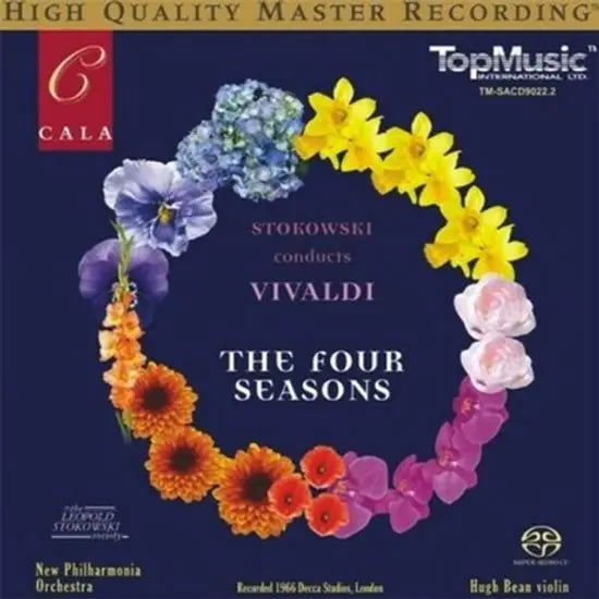 [K-Pop] Vivaldi: The Four Seasons - Leopold Stokowski (SACD Hybrid) / THE FOUR SEASONS/ LEOPOLD STOKOWSKI [SACD HYBRID] [비발디: 사계 - 스토코프스키]