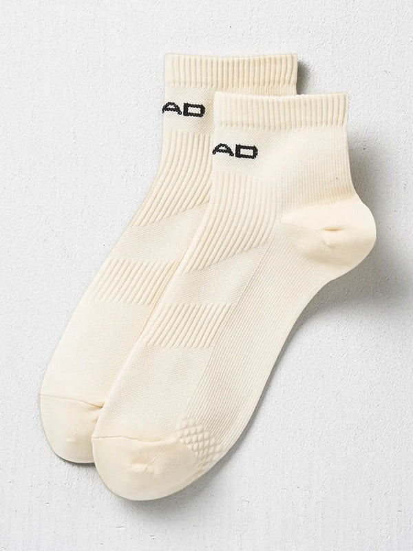 [Head] HEAD Ribbed Socks Ivory / HEAD 단목 양말 아이보리
