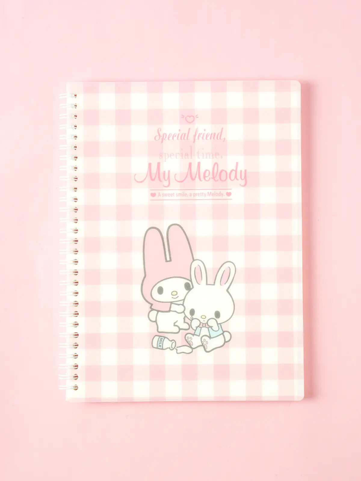 [DAISO] My Melody B5 Wire Notebook (80 Pages) / 마이멜로디 B5 PP 유선 노트 80매입