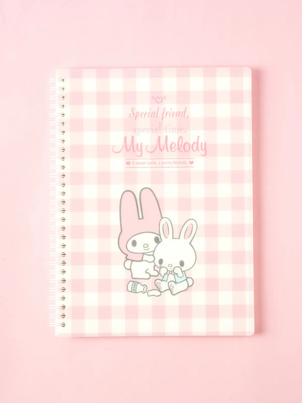 [DAISO] My Melody B5 Wire Notebook (80 Pages) / 마이멜로디 B5 PP 유선 노트 80매입