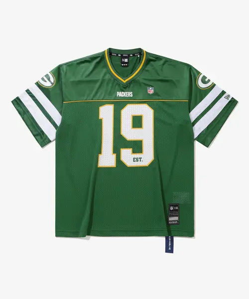 [NEW ERA] AP NFL FANWEAR TEE PS62 GREPAC GRE / NFL 그린베이 패커스 팬 웨어 티셔츠 그린