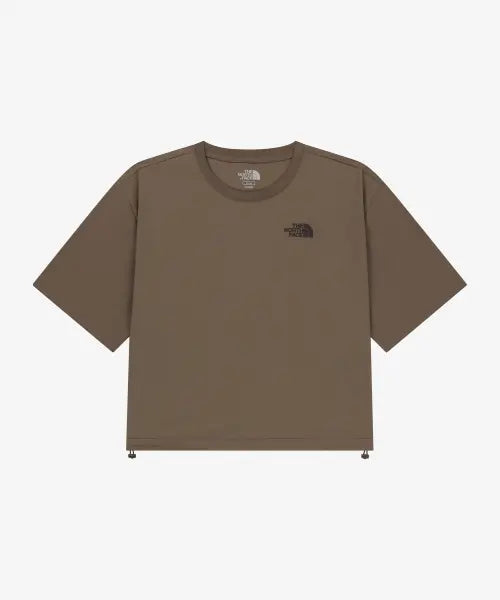 [THE NORTH FACE] W S ICEPULSE S/S R/TEE / NT7US32L 여성 아이스펄스 반팔 티 COCOA BROWN