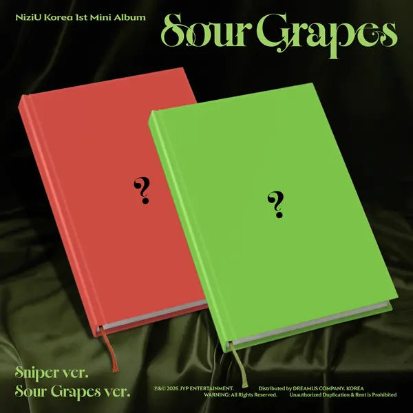 [NiziU] NiziU - Korea 1st Mini Album [Sour Grapes] (Random Ver.)