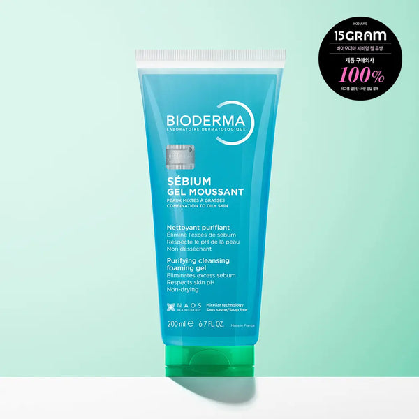 [BIODERMA] Bioderma Sébium Gel Cleanser 200ml / 바이오더마 세비엄 젤 무쌍 200ml