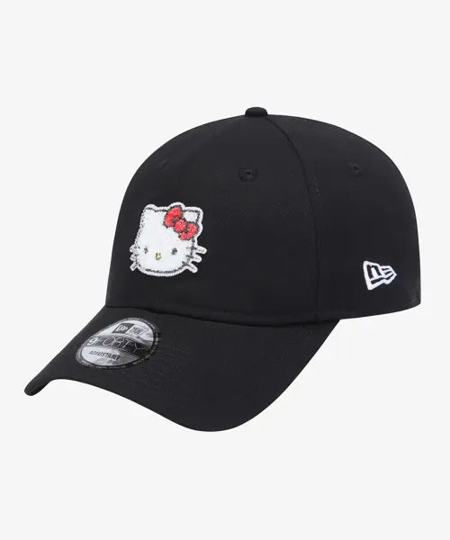 [NEW ERA] 940 NE X SANRIO SW Hello Kitty BLK / 산리오 헬로 키티 스와로브스키 볼캡 블랙