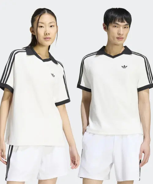 [ADIDAS] Terry Polo Shirt - Cloud White / 테리 폴로 셔츠 - 클라우드화이트 / KW7399