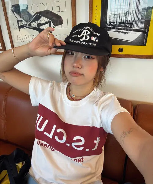 [TANSANMAGNESIUM] Carbonated Club T-Shirt (White) / 탄산 클럽 티셔츠 (화이트)