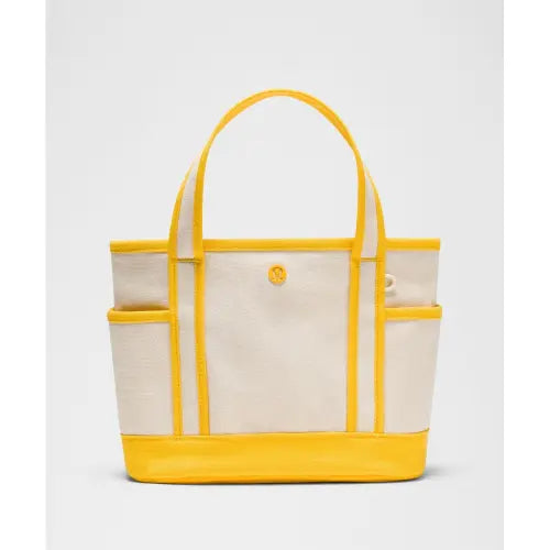 [LULULEMON] Daily Multi-Pocket Small Zip Top Tote Bag 5L / 데일리 멀티 포켓 스몰 집 탑 토트백 5L  NAT BTCU