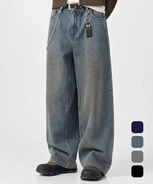 [DIMITRI BLACK] © EVERYONES ESSENTIAL DENIM PANTS_(SEMI STRAIGHT FIT) / [10주년기획] © 모두의 에센셜 데님 팬츠_(세미 스트레이트 핏) 4 COLOR