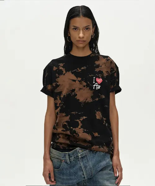 [ADSB ANDERSSON BELL] (ESSENTIAL) UNISEX ARCHIVE T-SHIRT atb1416u(BLACK)