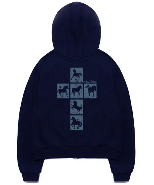 [VIVA LA VIDA] Pray Women's Zip-Up Hoodie / Pray 우먼 집업 후디