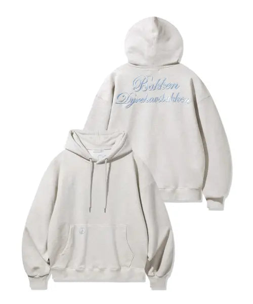[BAKKEN] Women's Back Lettering Hoodie BK6797 (4 Colors) / [우먼] 백 레터링 후드티 BK6797 (4 COLOR)