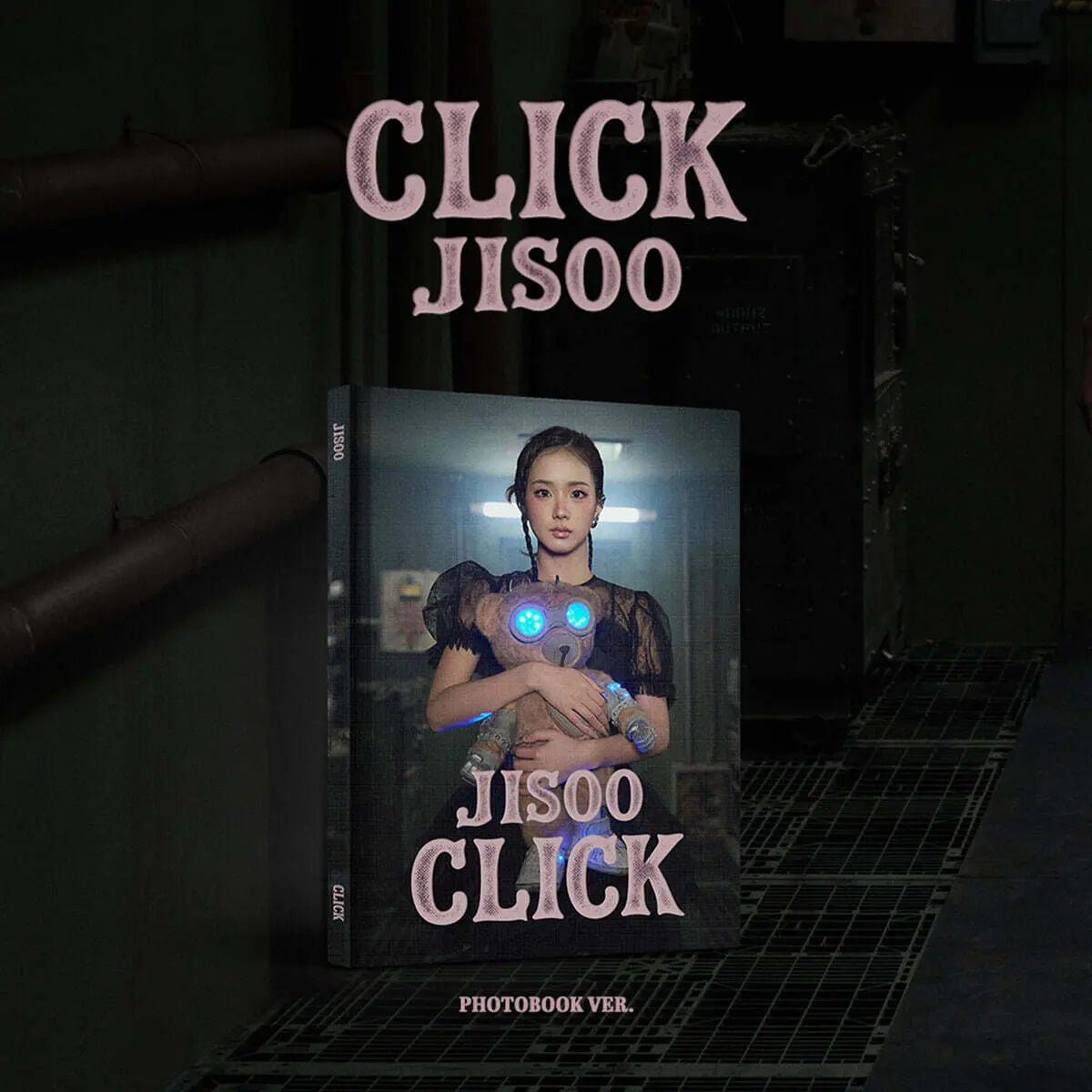 [JISOO] JISOO Single Album [CLICK] (Photobook Version) / 지수 (JISOO) - JISOO Single Album [CLICK][PHOTOBOOK VER.]