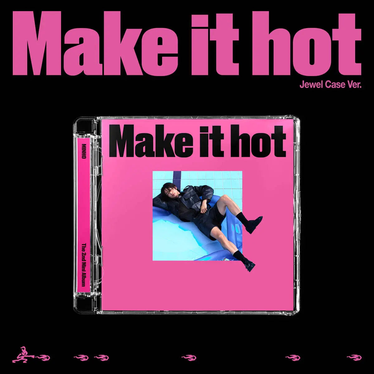 [MINHO] MINHO - 2nd Mini Album: Make it hot [Jewel Case Ver.] / 민호 (MINHO) - 미니앨범 2집 : Make it hot [Jewel Case Ver.]