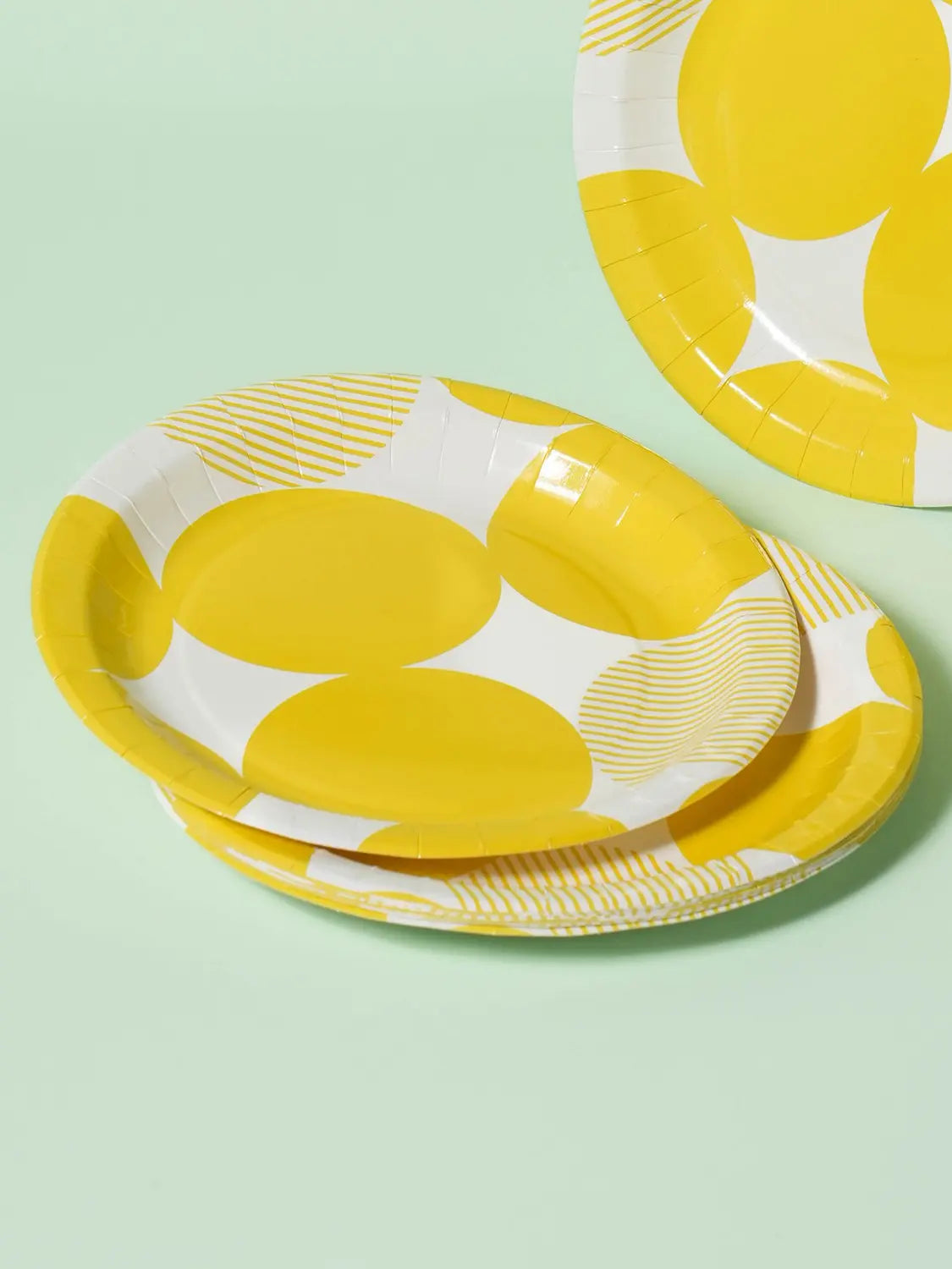 [DAISO] Spring Picnic Design Paper Plates (20 cm, Pack of 10) / 봄피크닉 디자인 종이 접시 20 cm 10매입