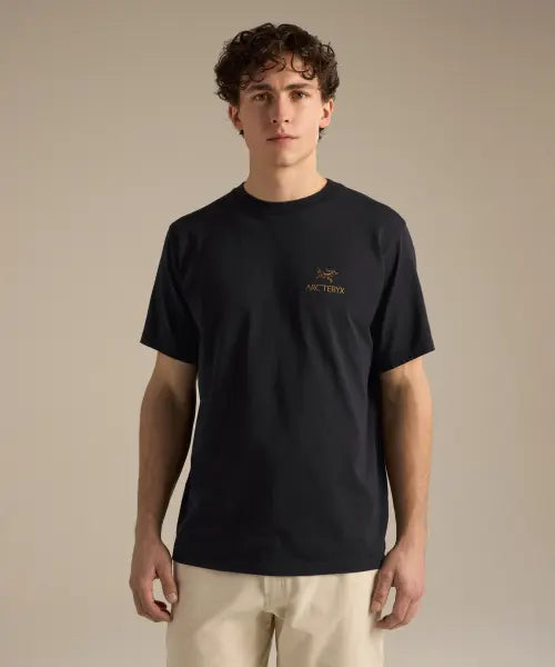 [ARCTERYX] KRAGG SL COTTON BIRD WORD SS M - 24K BLACK / ATQFM09535 / 크래그 SL 코튼 버드 워드 SS 남성 - 24K BLACK / ATQFM09535