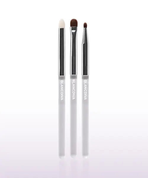 [BLANCDIVA] 3-Piece Aegyo-Sal Makeup Brush Set / 애교살 메이크업 브러쉬 3종 세트