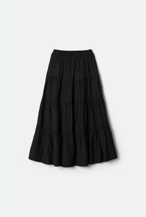 [SPAO] Tiered Long Skirt / 티어드 롱 스커트_SPWHG37G01