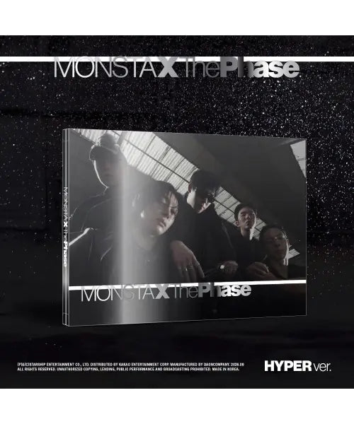 [MUSICPLANT] MONSTA X - EP [The Phase](HYPER ver.) / 몬스타엑스(MONSTA X) - EP [The Phase](HYPER ver.)