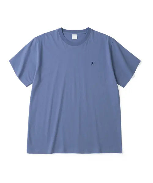 [THE COLDEST MOMENT] TCM starfish mini logo T (dusty blue)