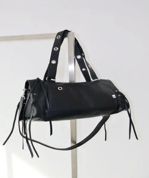 [DEPC] Eyelet Leather Bag (Ver.3) - Black