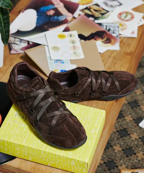 [ROCKFISH WEATHERWEAR] ZANE X-STRAP SNEAKERS(SUEDE) - 5 colors
