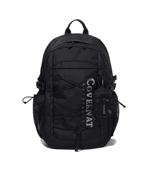 [COVERNAT] NEW AUTHENTIC MINI BACKPACK (19L) / 뉴 어센틱 19L 미니 백팩 블랙